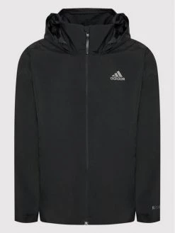 Adidas Veste imperméable Terrex Traveer RAIN.RDY HG6016 Noir Relaxed Fit -Vestes Soldes Magasin adidas veste impermeable terrex traveer rain rdy hg6016 noir relaxed fit 5