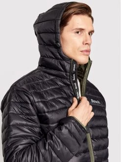 Bench Doudoune Fado 120718 Noir Regular Fit -Vestes Soldes Magasin bench doudoune fado 120718 noir regular fit 3