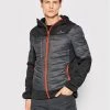 Bergson Veste de mi-saison Bluff Hb Gris Regular Fit