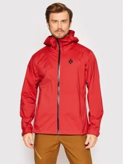 Black Diamond Veste outdoor Stormline Stretch Rain APCDT060 Rouge Regular Fit