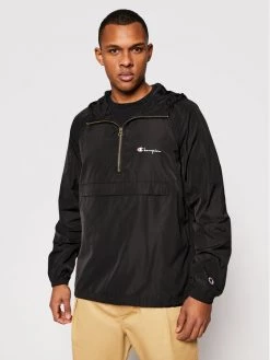 Champion Anorak Half Zip-Up 213675 Noir Regular Fit