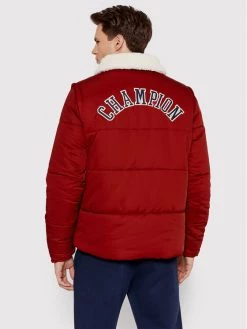 Champion Doudoune 216735 Rouge Regular Fit -Vestes Soldes Magasin champion doudoune 216735 rouge regular fit 2