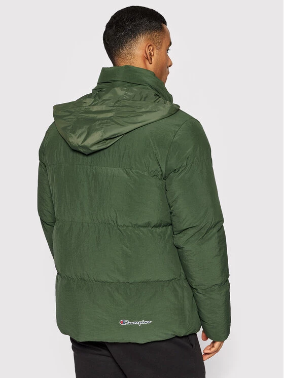 Champion Doudoune High Neck Script Logo 216953 Vert Regular Fit 3 Champion Doudoune High Neck Script Logo 216953 Vert Regular Fit – Image 3