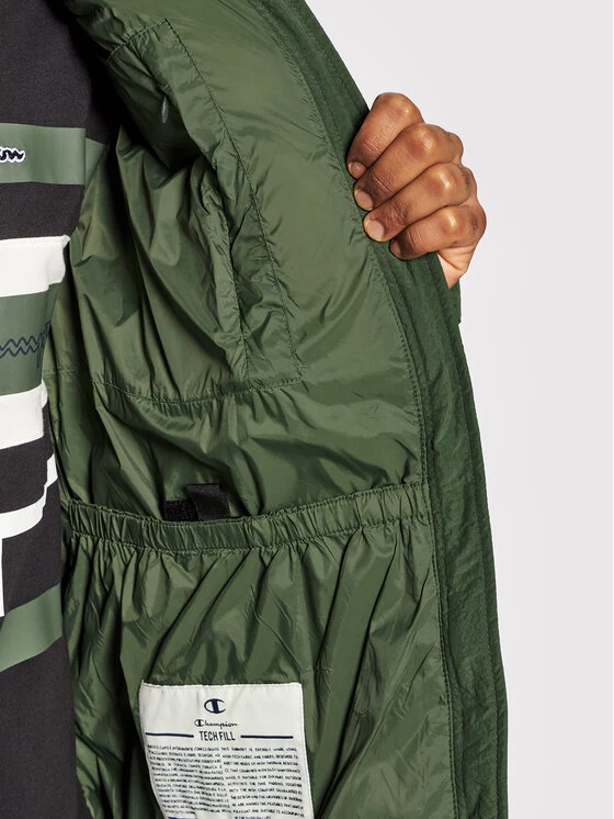 Champion Doudoune High Neck Script Logo 216953 Vert Regular Fit 6 Champion Doudoune High Neck Script Logo 216953 Vert Regular Fit – Image 6