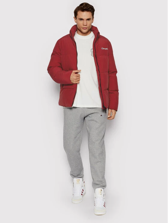 Champion Doudoune Script Logo 216953 Rouge Regular Fit 2 Champion Doudoune Script Logo 216953 Rouge Regular Fit – Image 2