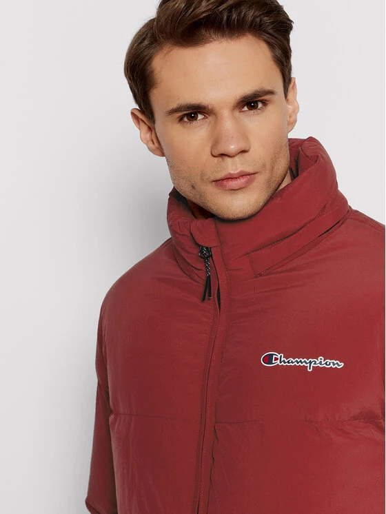 Champion Doudoune Script Logo 216953 Rouge Regular Fit 4 Champion Doudoune Script Logo 216953 Rouge Regular Fit – Image 4