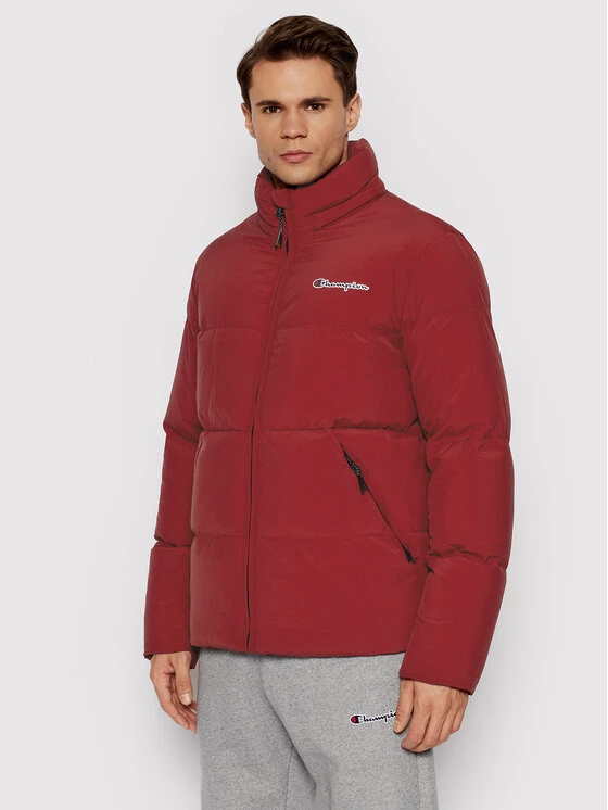 Champion Doudoune Script Logo 216953 Rouge Regular Fit 1 Champion Doudoune Script Logo 216953 Rouge Regular Fit