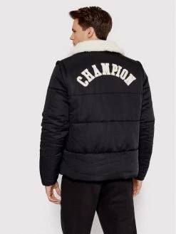 Champion Doudoune Teddy 216735 Noir Regular Fit -Vestes Soldes Magasin champion doudoune teddy 216735 noir regular fit 2