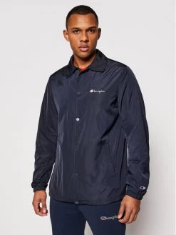 Champion Veste de mi-saison Script Logo Coach 213673 Bleu marine Regular Fit