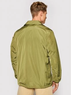 Champion Veste de mi-saison Script Logo Coach 213673 Vert Standard Fit -Vestes Soldes Magasin champion veste de mi saison script logo coach 213673 vert standard fit 2