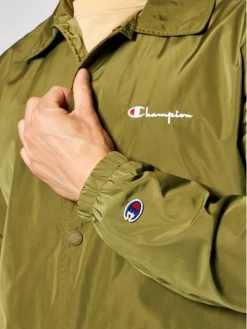 Champion Veste de mi-saison Script Logo Coach 213673 Vert Standard Fit -Vestes Soldes Magasin champion veste de mi saison script logo coach 213673 vert standard fit 4