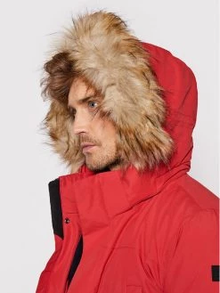 CMP Parka 31K2997 Rouge Regular Fit -Vestes Soldes Magasin cmp parka 31k2997 rouge regular fit 5