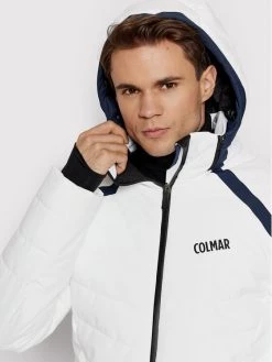 Colmar Veste de ski Kandahar 1384 1VC Blanc Regular Fit -Vestes Soldes Magasin colmar veste de ski kandahar 1384 1vc blanc regular fit 3