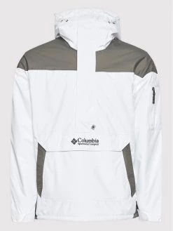 Columbia Anorak Challenger 1698431 Blanc Regular Fit -Vestes Soldes Magasin columbia anorak challenger 1698431 blanc regular fit 4