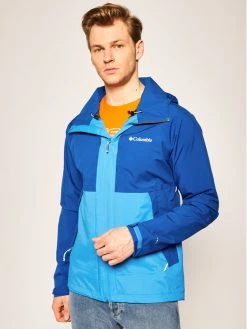 Columbia Veste imperméable Evolution Valley RI0025 Bleu Regular Fit