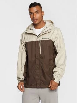 Columbia Veste imperméable Pouring Adventure II 1760061 Marron Regular Fit