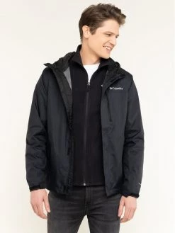 Columbia Veste imperméable Pouring Adventure II 1760061 Noir Regular Fit -Vestes Soldes Magasin columbia veste impermeable pouring adventure ii 1760061 noir regular fit 2