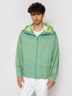 Converse Veste de mi-saison Double Pocket 10021097-A03 Vert Regular Fit