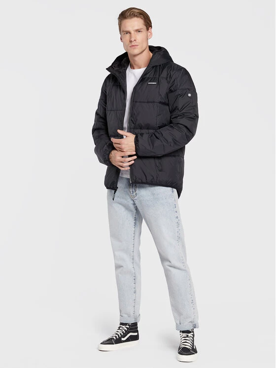 DC Doudoune Square Up ADYJK03157 Noir Regular Fit 2 DC Doudoune Square Up ADYJK03157 Noir Regular Fit – Image 2