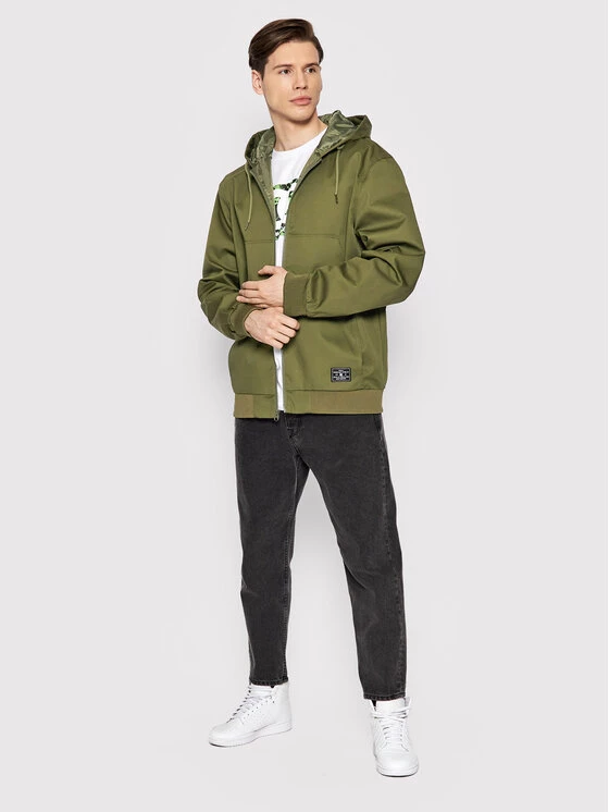 DC Veste de mi-saison Rowdy Light ADYJK03135 Vert Standard Fit 2 DC Veste de mi-saison Rowdy Light ADYJK03135 Vert Standard Fit – Image 2