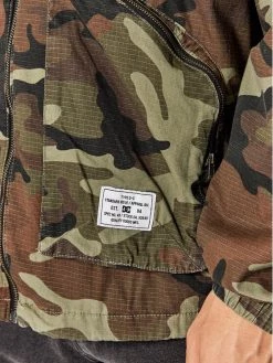 DC Veste de mi-saison Woodland Camo ADYJK03143 Vert Regular Fit -Vestes Soldes Magasin dc veste de mi saison woodland camo adyjk03143 vert regular fit 4