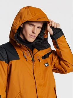 DC Veste de ski Anchor ADYTJ03048 Orange Regular Fit -Vestes Soldes Magasin dc veste de ski anchor adytj03048 orange regular fit 3