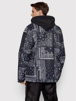 DC Veste de snowboard Bandwidth ADYTJ03037 Noir Regular Fit -Vestes Soldes Magasin dc veste de snowboard bandwidth adytj03037 noir regular fit 3