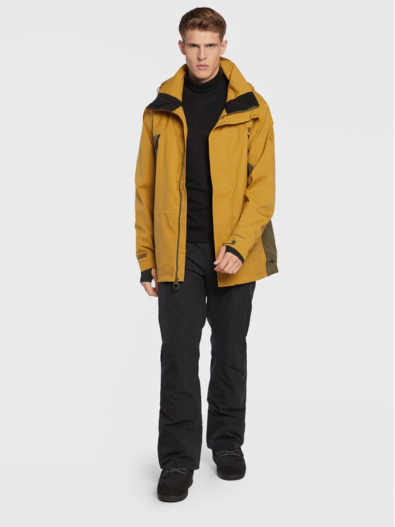 DC Veste de snowboard Command ADYTJ03041 Jaune Regular Fit 2 DC Veste de snowboard Command ADYTJ03041 Jaune Regular Fit – Image 2