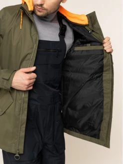 DC Veste de snowboard EDYTJ03093 Vert Regular Fit -Vestes Soldes Magasin dc veste de snowboard edytj03093 vert regular fit 1 5