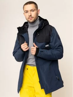 DC Veste de snowboard Haven EDYTJ03096 Bleu marine Tailored Fit