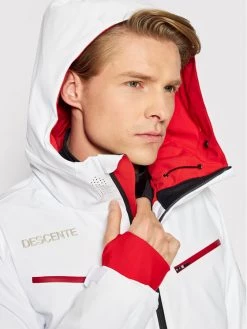 Descente Veste de ski Luke DWMSGK61 Blanc Tailored Fit -Vestes Soldes Magasin descente veste de ski luke dwmsgk61 blanc tailored fit 4