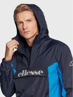 Ellesse Anorak Aceras SHK13435 Bleu marine Regular Fit -Vestes Soldes Magasin ellesse anorak aceras shk13435 bleu marine regular fit 3