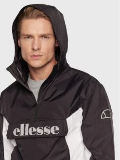 Ellesse Anorak Aceras SHK13435 Noir Regular Fit -Vestes Soldes Magasin ellesse anorak aceras shk13435 noir regular fit 3