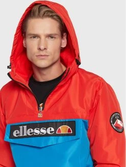 Ellesse Anorak Monterini SHK08149 Bleu Regular Fit -Vestes Soldes Magasin ellesse anorak monterini shk08149 bleu regular fit 3