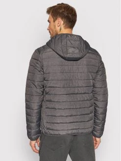 Ellesse Doudoune Lombardy Padded SHS01115 Gris Regular Fit -Vestes Soldes Magasin ellesse doudoune lombardy padded shs01115 gris regular fit 2