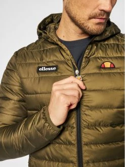 Ellesse Doudoune Lombardy SHS01115 Vert Regular Fit -Vestes Soldes Magasin ellesse doudoune lombardy shs01115 vert regular fit 3