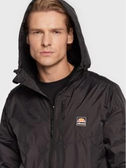 Ellesse Veste coupe-vent Fraction SHP15815 Noir Regular Fit -Vestes Soldes Magasin ellesse veste coupe vent fraction shp15815 noir regular fit 3