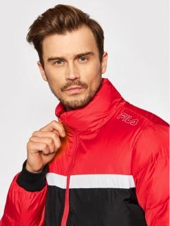 Fila Doudoune Oliver 683485 Rouge Regular Fit -Vestes Soldes Magasin fila doudoune oliver 683485 rouge regular fit 3