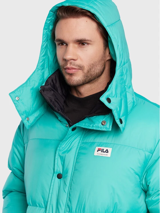 Fila Doudoune Tirebolu FAM0143 Vert Oversize 4 Fila Doudoune Tirebolu FAM0143 Vert Oversize – Image 4