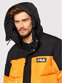Fila Doudoune Yves 688951 Orange Regular Fit -Vestes Soldes Magasin fila doudoune yves 688951 orange regular fit 3