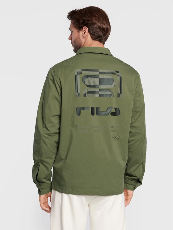 Fila Veste de mi-saison Termoli FAM0148 Vert Regular Fit 3 Fila Veste de mi-saison Termoli FAM0148 Vert Regular Fit – Image 3