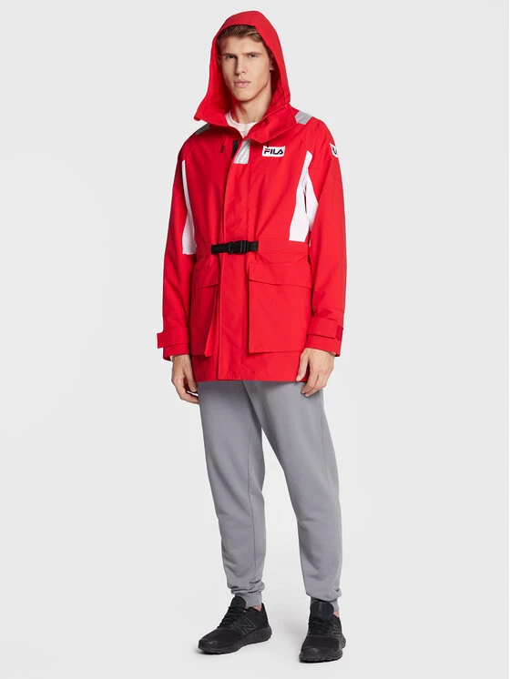 Fila Veste de voile Zagreb FAM0170 Rouge Regular Fit 2 Fila Veste de voile Zagreb FAM0170 Rouge Regular Fit – Image 2