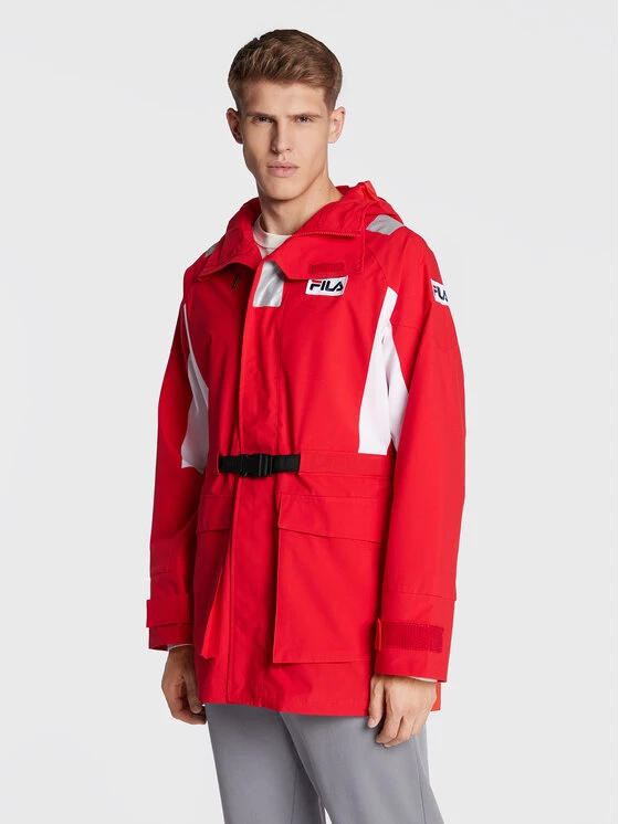 Fila Veste de voile Zagreb FAM0170 Rouge Regular Fit 1 Fila Veste de voile Zagreb FAM0170 Rouge Regular Fit
