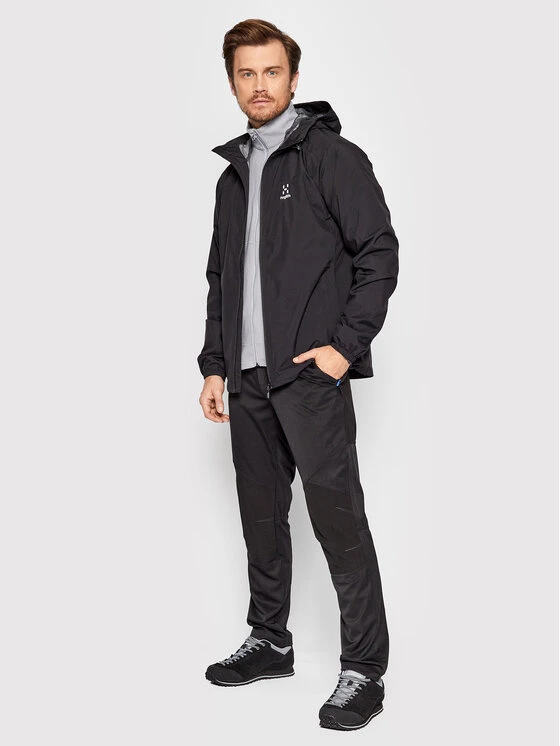Haglöfs Veste imperméable Buteo 604792 Noir Regular Fit 2 Haglöfs Veste imperméable Buteo 604792 Noir Regular Fit – Image 2