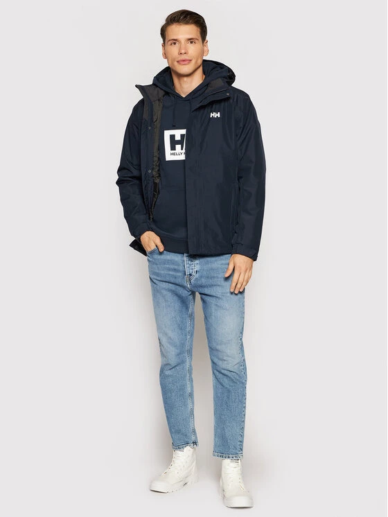 Helly Hansen Veste de mi-saison Dubliner Insulated 53117 Bleu marine Regular Fit 2 Helly Hansen Veste de mi-saison Dubliner Insulated 53117 Bleu marine Regular Fit – Image 2