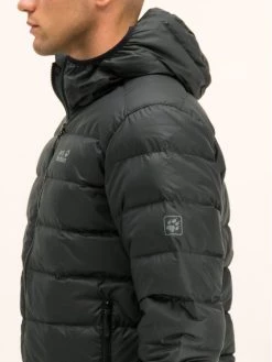 Jack Wolfskin Doudoune Helium 1200573 Noir Regular Fit -Vestes Soldes Magasin jack wolfskin doudoune helium 1200573 noir regular fit 1 3