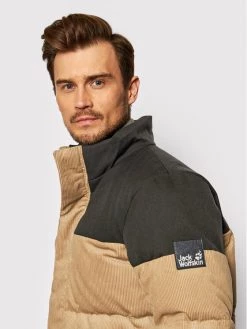 Jack Wolfskin Doudoune Nature 1206331 Beige Regular Fit -Vestes Soldes Magasin jack wolfskin doudoune nature 1206331 beige regular fit 3