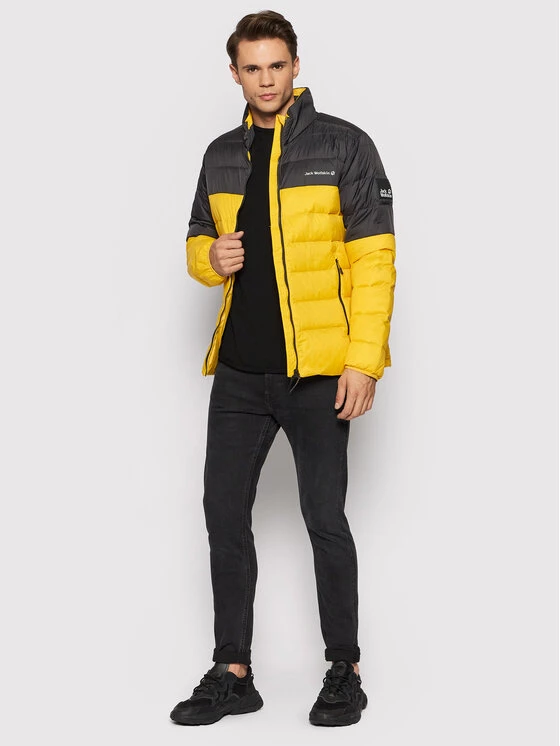 Jack Wolfskin Doudoune Tundra 1206621 Jaune Regular Fit 2 Jack Wolfskin Doudoune Tundra 1206621 Jaune Regular Fit – Image 2