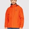 Jack Wolfskin Veste hardshell Stormy Point 1111141 Orange Regular Fit