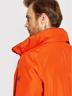 Jack Wolfskin Veste hardshell Stormy Point 1111141 Orange Regular Fit -Vestes Soldes Magasin jack wolfskin veste hardshell stormy point 1111141 orange regular fit 4